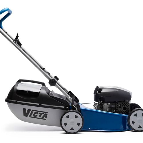 Victa 18 classic cut and catch petrol lawn mower review sale