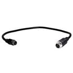 S-Video Male 4-Pin Mini DIN to Universal 4PIN Male Converter Adaptor Cable for Reverse Camera