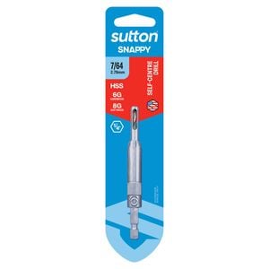 Sutton 7/64 HSS Snappy Self-Centre Drill
