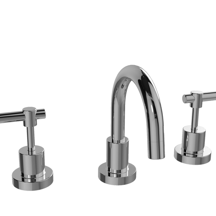 Ezyfix Chrome Lever Modern LF Basin Set