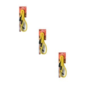 3PK Dudley's World Of Pets Durable Pet Dog Lead Assorted