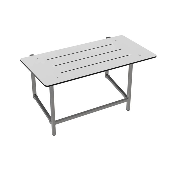 Bradley 800mm Legs To Floor Shower Seat 9555-32NZ