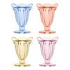 Porto Dessert Set Of 4 Sundae Glasses Multicolour