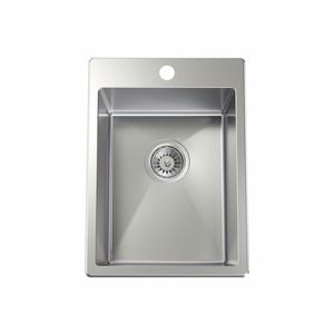 Clark 25L Square Laundry Sink With 1 Tap Hole