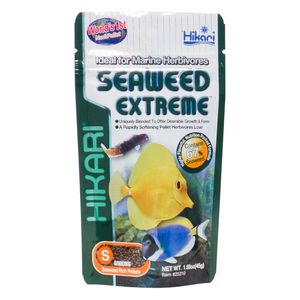 Hikari Seaweed Extreme Marine Herbivores Fish Food - Small Pellets 100gm