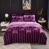 Fabric Fantastic Erena Purple Quilt/Doona/Duvet Cover Set - Queen Size