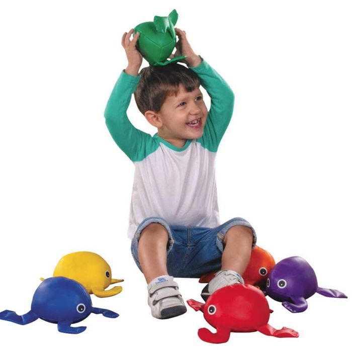 Giant Frogs - Pack Of 6 Bean Bag Set