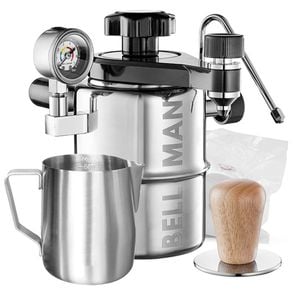 Bellman Silver Cx-25p Espresso,steamer,and Tamper Bundle