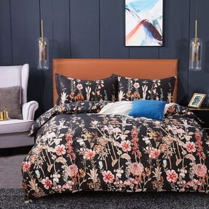 Fabric Fantastic Hayman King Size Quilt/doona/duvet Cover Set