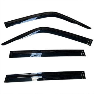 TRADIESCHOICE Luxury Weathershields for Nissan Patrol Y61 GU 98-16 | Stylish Sun Visors for Ultimate Comfort