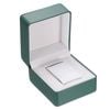 Catzon Watch Box Single Slot Portable Organizer Display Case-green