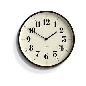 Newgate Mr Clarke Clock Dark Wood Hopscotch Dial