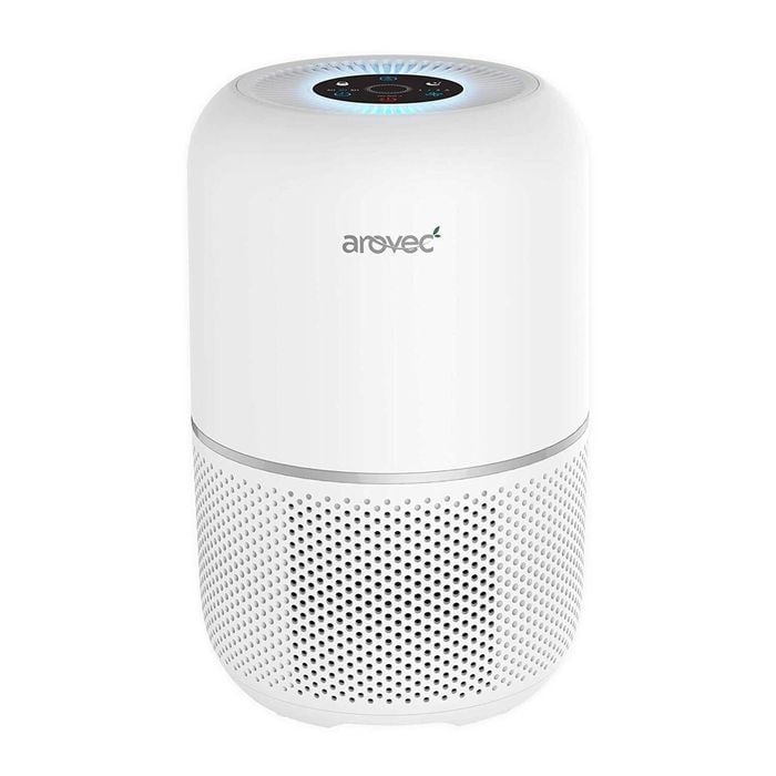 AROVEC Air Purifier Smart H13 True HEPA Filter, CADR 160 m³/h (White)