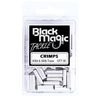 Black Magic Game Fishing Leader Aluminium Crimp 50 Pack 2.3mm (400560lb)