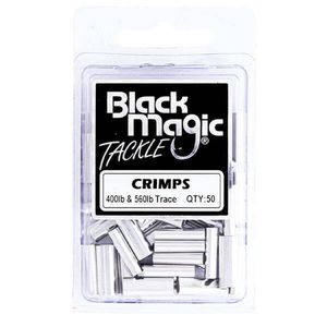 Black Magic Game Fishing Leader Aluminium Crimp 50 Pack 2.3mm (400560lb)
