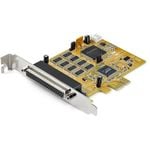 StarTech.com 8-Port PCI Express RS232 Serial Adapter Card, PCIe to DB9 RS232 Controller Card