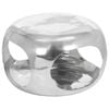 vidaXL Coffee Table Side Sofa Tea Table Living Room Office Aluminium Silver
