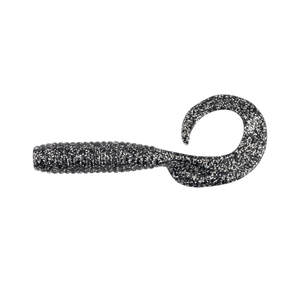 Berkley Gulp Grub 6" Soft Plastic Fishing Lure Black Bling