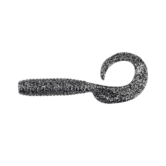 Berkley Gulp Grub 6" Soft Plastic Fishing Lure Black Bling