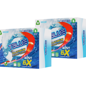 TBLUE Laundry detergent Sheet - Unscent 100 Loads -TWIN PACK