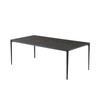 Raimon Furniture Vincenzo Large Rectangular Kitchen Dining Table Ceramic 210cm - Grey Stone