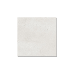 Johnson Tiles 400 x 400mm White Cemento Matt Ceramic Floor Tile - Carton of 9