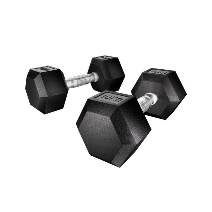 Everfit 20kg Hex Dumbbells Set