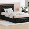 ALFORDSON Bed Frame Gas Lift Storage King Single