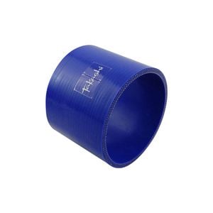 Takashi Blue Straight Silicone Hose Joiner 3.5" (89mm) Air Intake Turbo