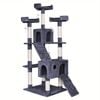 Cat Tree Scratching Post Scratcher Tower Condo House Furniture Wood 132 Cm