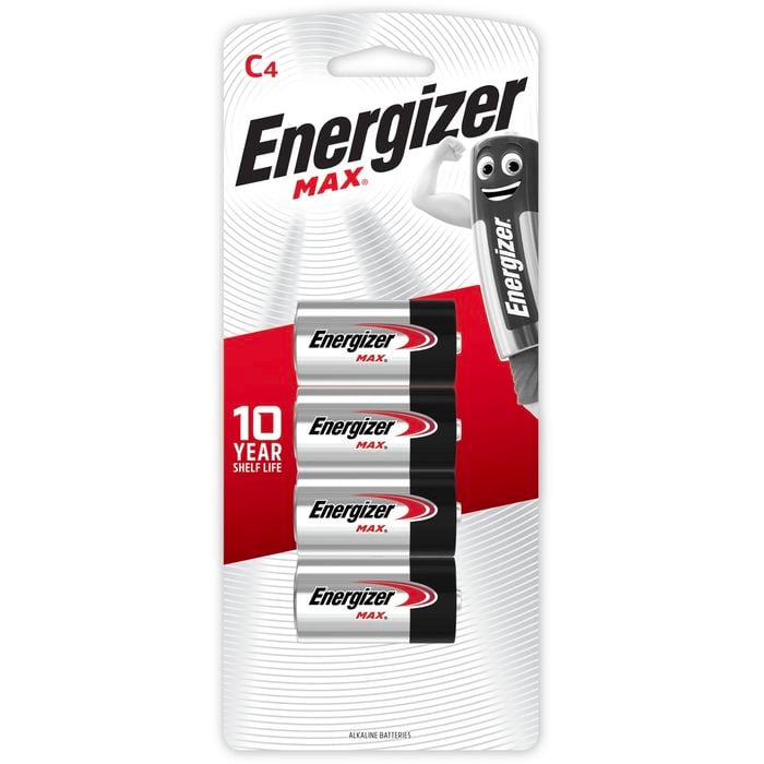 Energizer Max C Batteries - 4 Pack