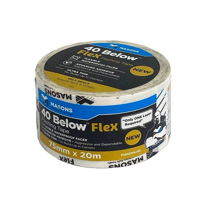 Masons 75mm x 20mm 40 Below Flex - 75mm