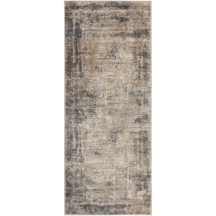 The Rug Connection Mondo Ceasar Mid Grey 300x80cm - Medium Runner Pet Friendly Indoor Rug