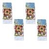 Just Comfort Set of 4 Microfibre Printed Tea Towels Patisserie
