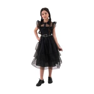 Oceana Girls Wednesday Dress Costume With Belt Kids L