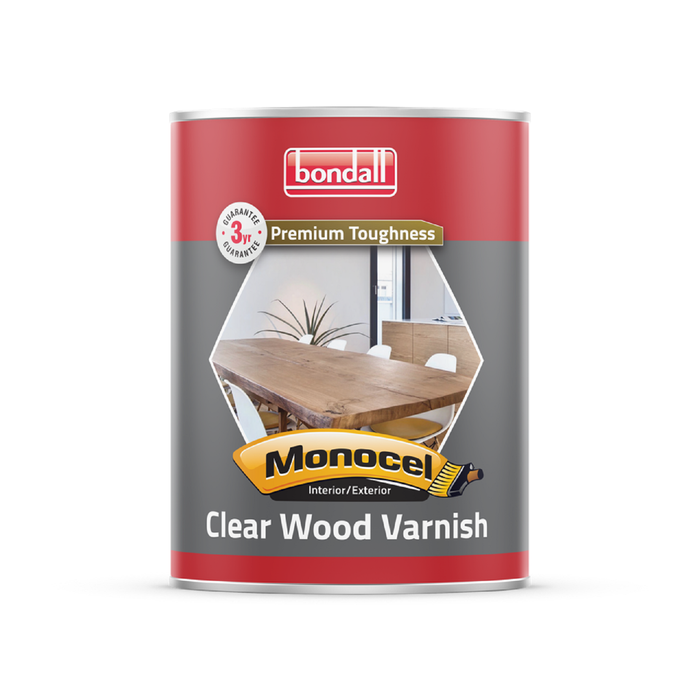 Bondall 4L Ultra Gloss Monocel Interior Varnish