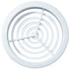 Haron 76mm White Round Eave Vent - 2 Pack