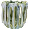 LVD Hurricane Votive Candle Holder Display Decor 17cm - Green
