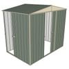 Build-a-Shed 2.3 x 1.5 x 2.3m Front Gable Two Single Sliding Door Narrow Shed - Green
