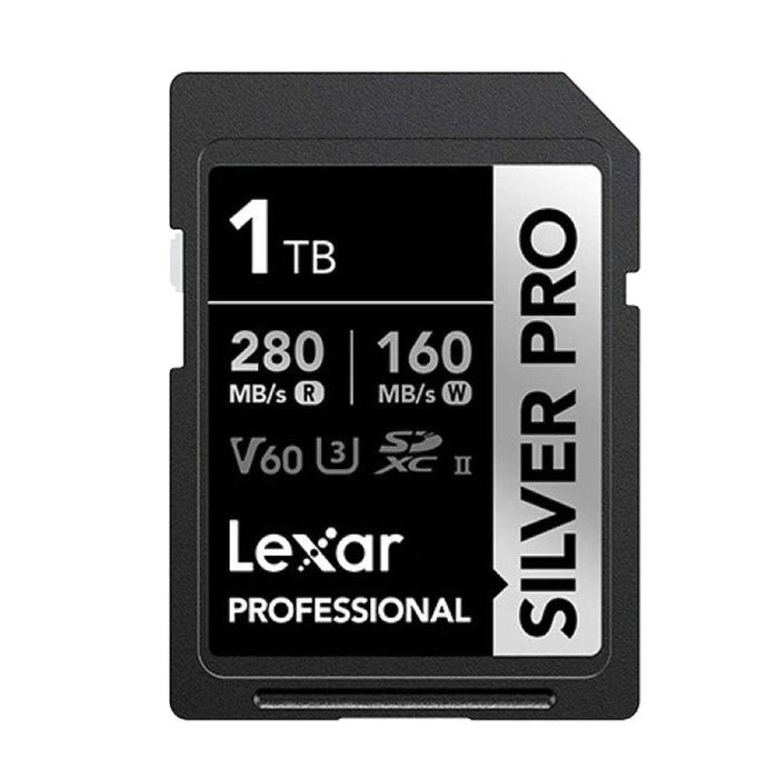 Lexar Professional Silver Pro Series SDXC UHS-II SD Card - 1TB