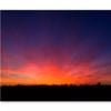Beautiful Landscape of Dusk in County  Print 100% Australian Made 120 x 90cm  (Stretched)