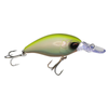 Profishent Chainsaw 80mm Mid Run Crankbait Hard Body Fishing Lure Chartreuse Pearl White Orange