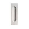 Lemaar 120 x 40mm Satin Stainless Steel Rectangle Oval Flush Pull