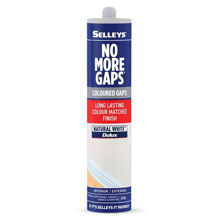 Selleys 450g Dulux Natural White No More Gaps Interior Colours Gap Filler