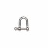 Taskmaster 5mm 90kg 316 Stainless Steel D Shackle