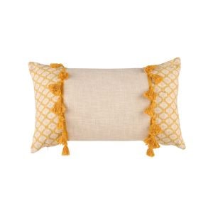 Accessorize Bedroom Collection 30cm x 50cm Gold Eleni Filled Cushion