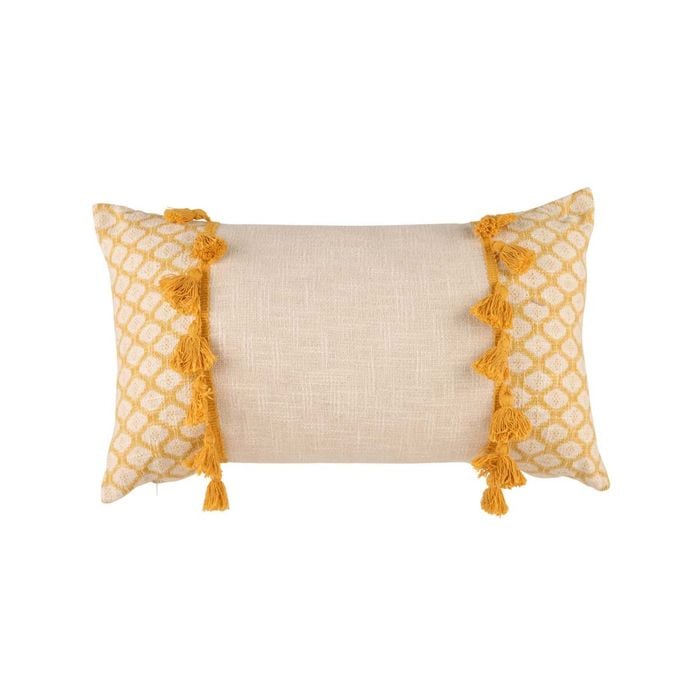 Accessorize Bedroom Collection 30cm x 50cm Gold Eleni Filled Cushion
