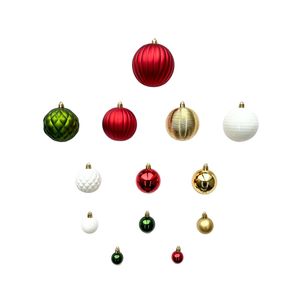 Mirabella 94 Piece Christmas Bauble Traditional Pack