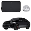 Front Windscreen Sun Shade for Mercedes-Benz GLE-Class 2020 - Current SUV (W167/V167) - Standard 150 x 85 cm - Black