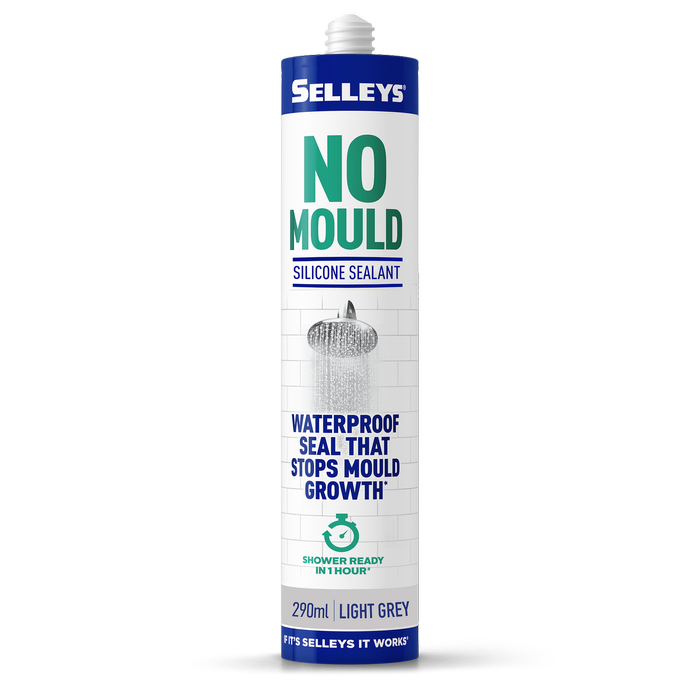 Selleys 290ml No Mould Resistant Silicone Sealant - Light Grey